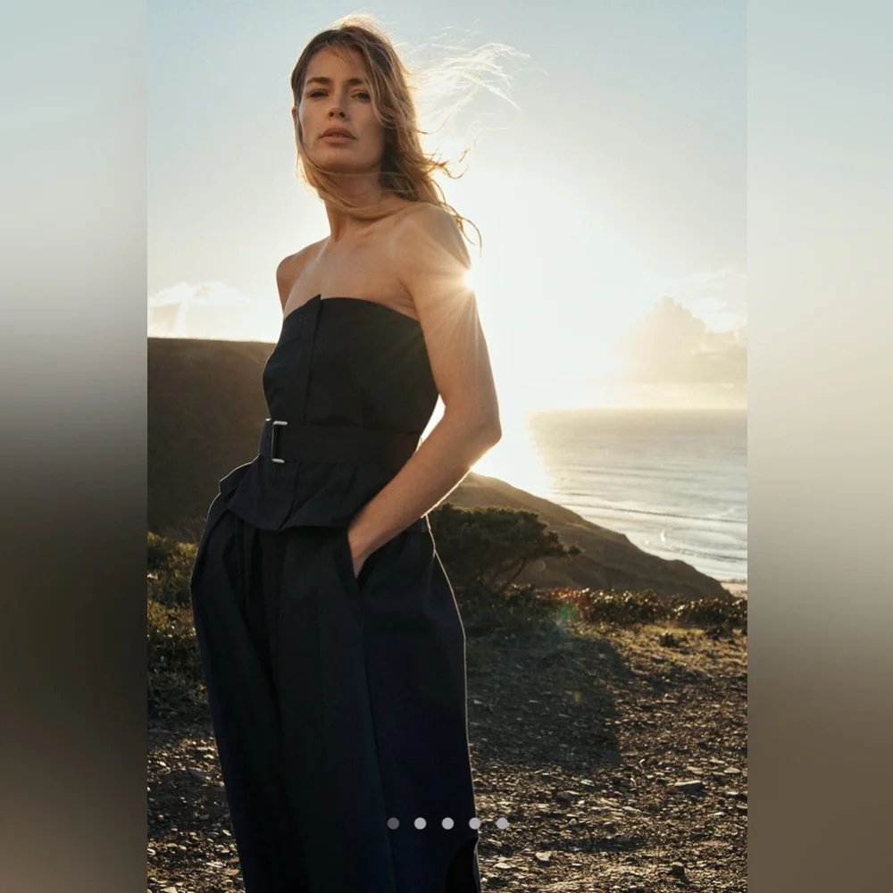 Maeve the Jacie Poplin Midi Skirt - Picture 2 of 10